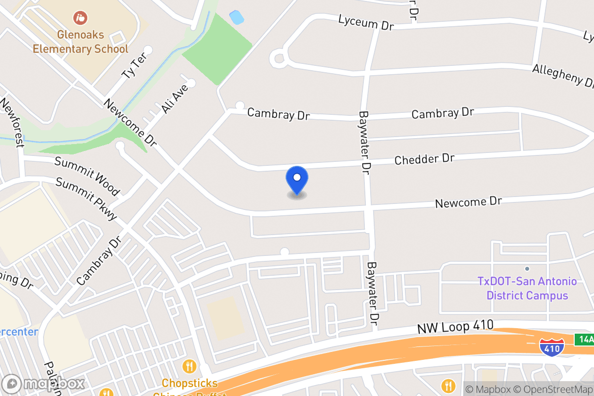 Map of 4827  Newcome Dr