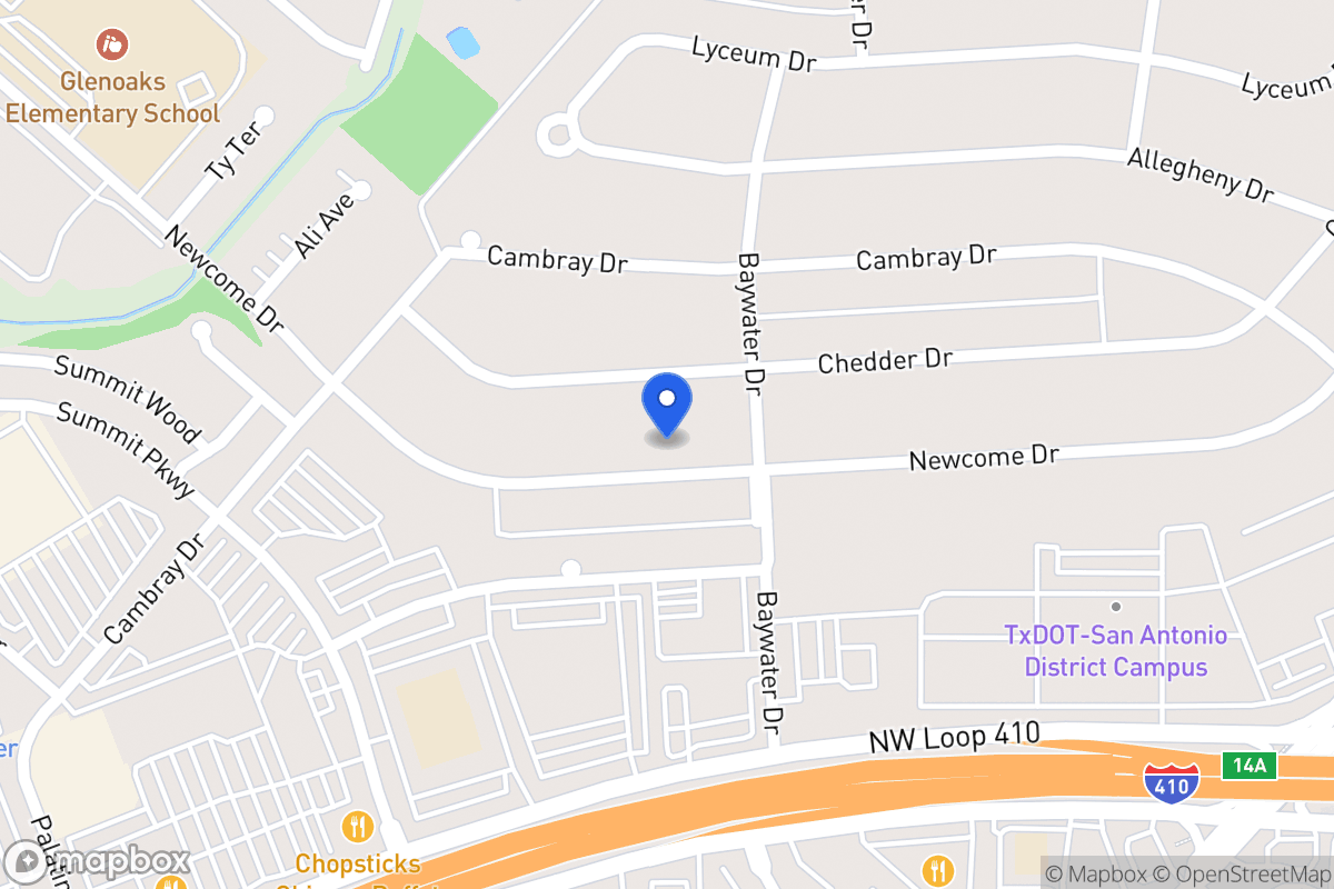 Map of 4815  Newcome Dr