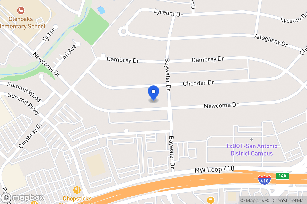 Map of 4811  Newcome Dr