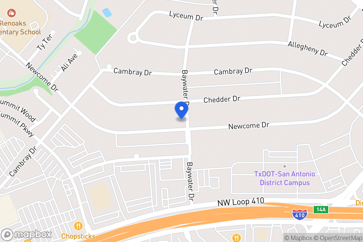 Map of 4803  Newcome Dr