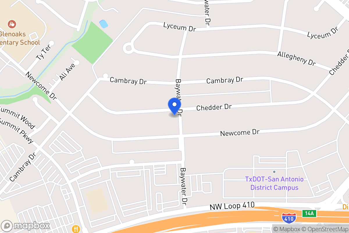 Map of 4802  Chedder Dr