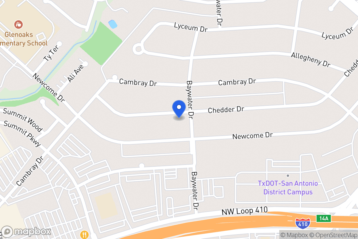 Map of 4806  Chedder Dr