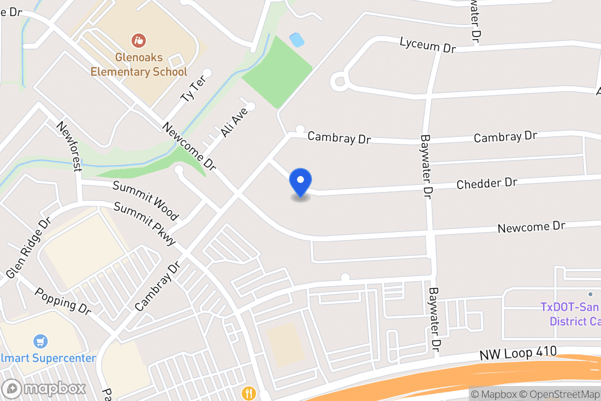 Map of 4910  Chedder Dr