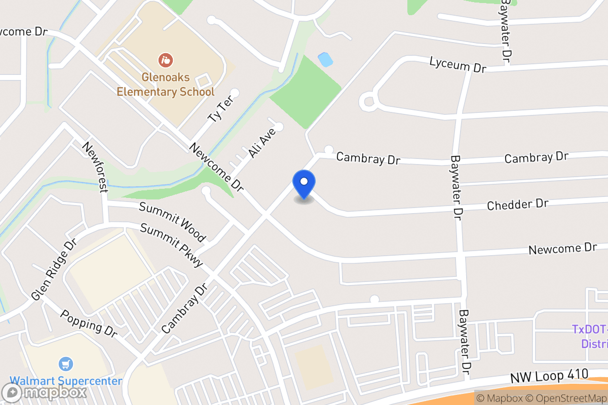 Map of 4918  Chedder Dr