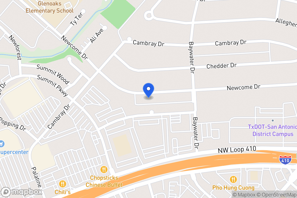 Map of 4834  Newcome Dr
