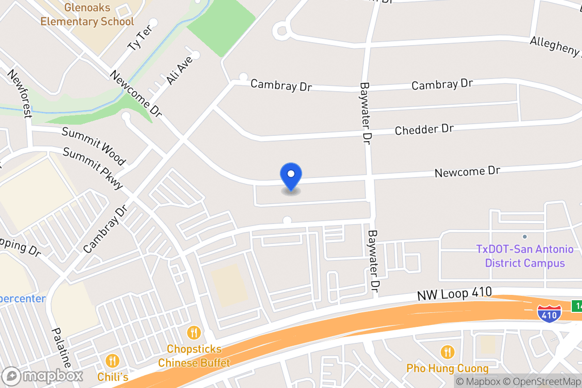 Map of 4830  Newcome Dr