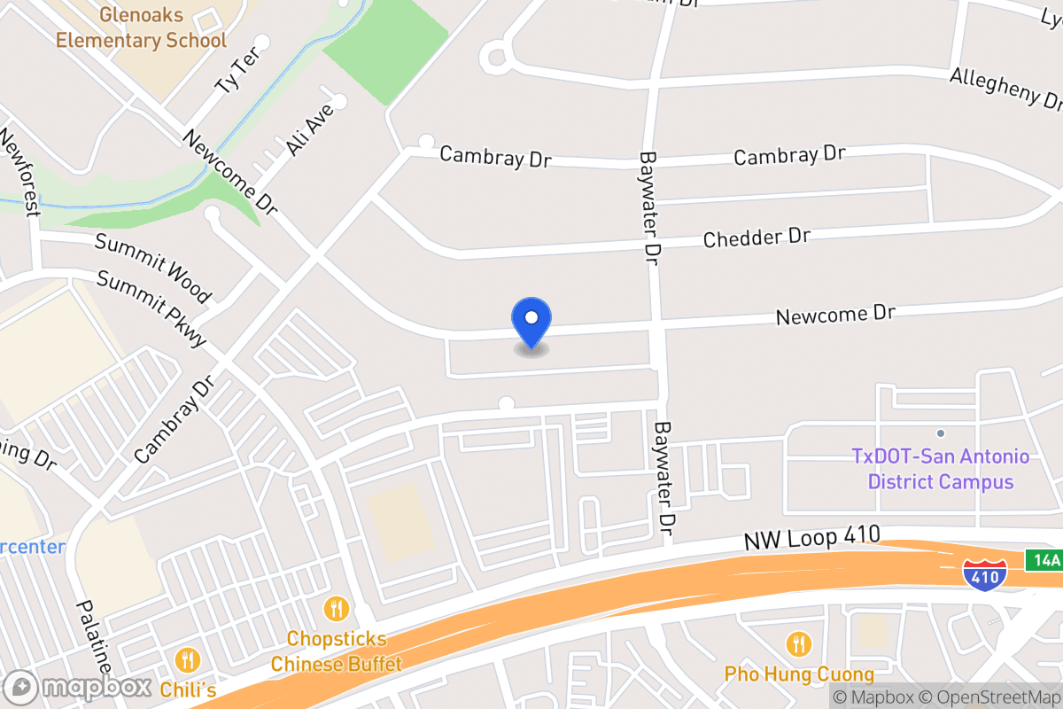 Map of 4826  Newcome Dr