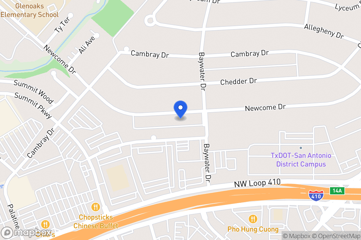 Map of 4814  Newcome Dr
