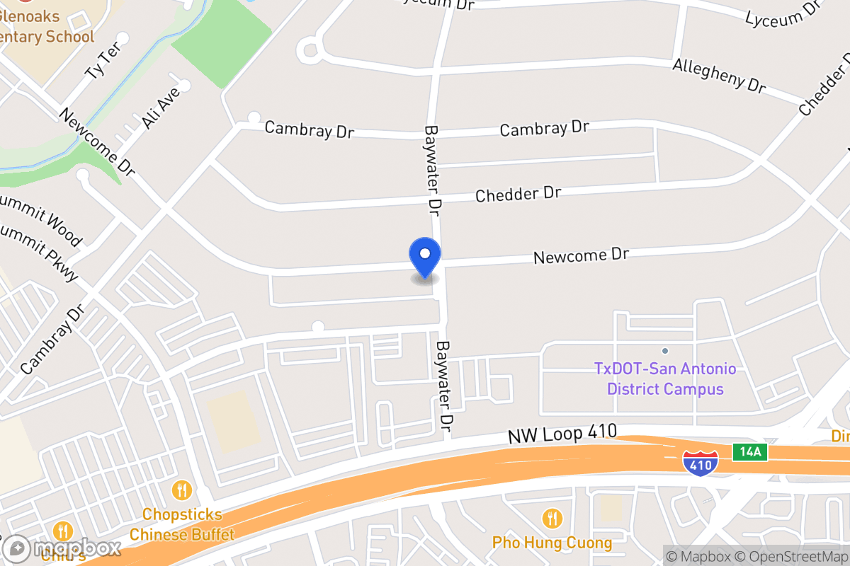 Map of 4802  Newcome Dr