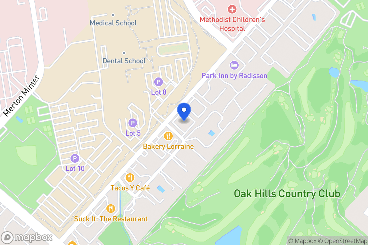 Map of 7400  Louis Pasteur Dr