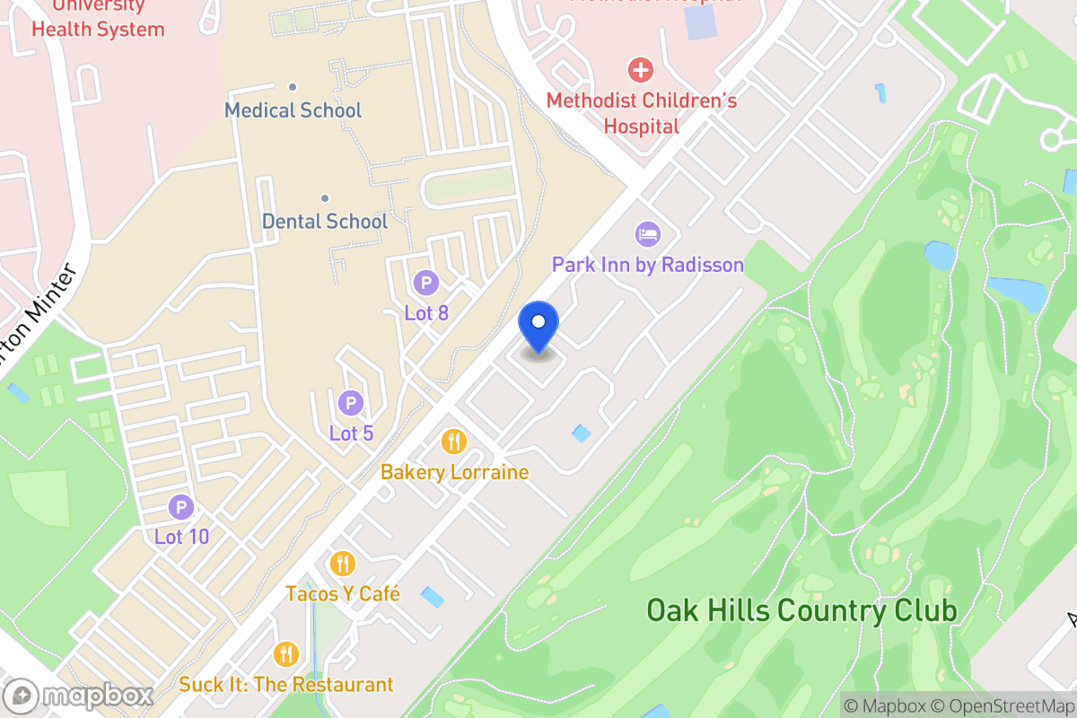 Map of 7430  Louis Pasteur Dr