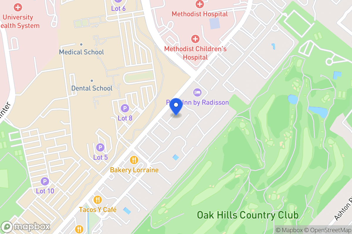 Map of 7434  Louis Pasteur Dr