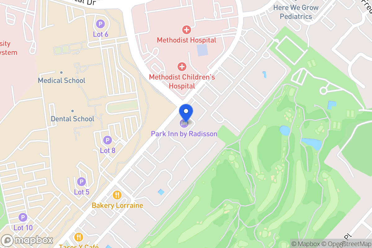 Map of 7500  Louis Pasteur Dr