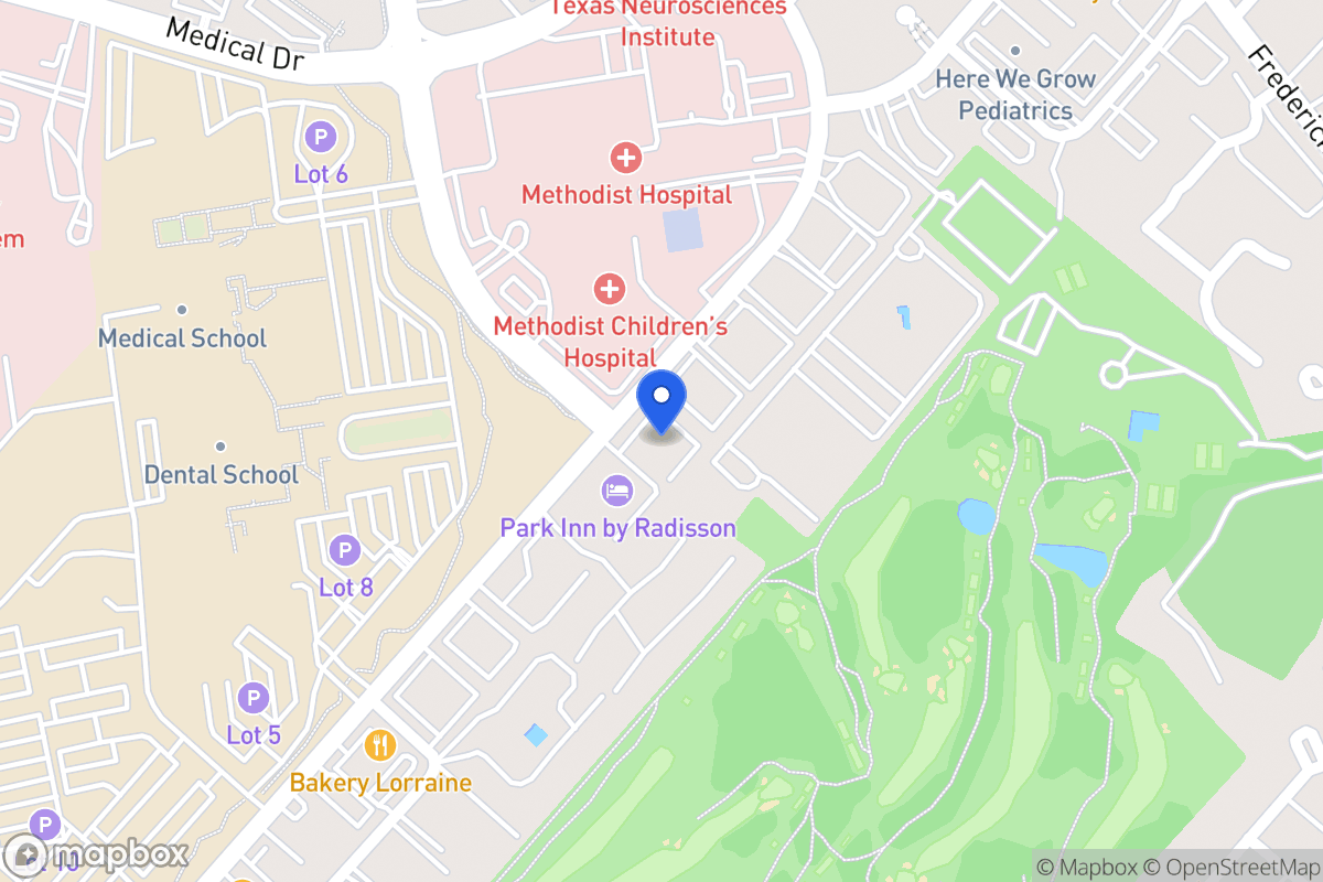 Map of 7526  Louis Pasteur Dr