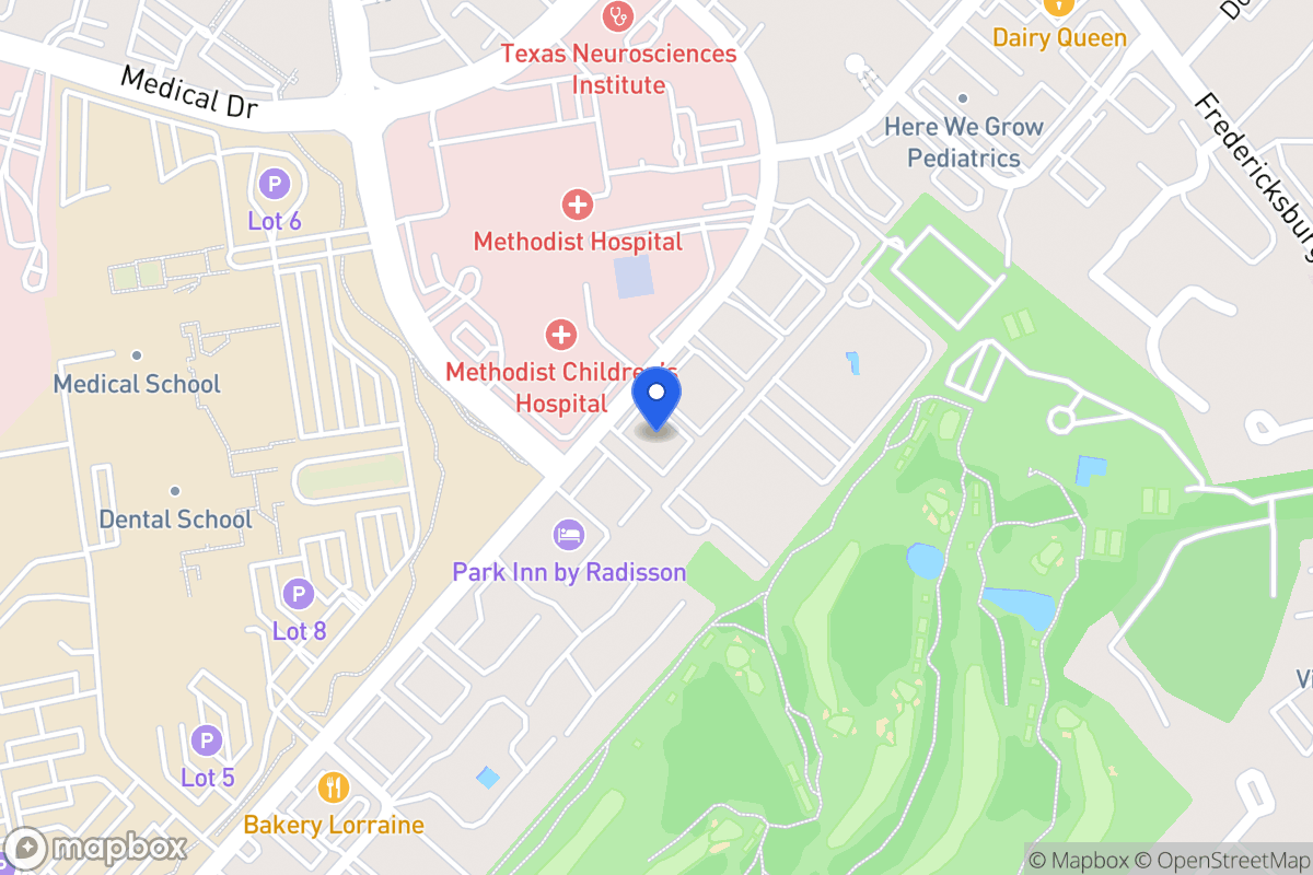 Map of 7540  Louis Pasteur Dr