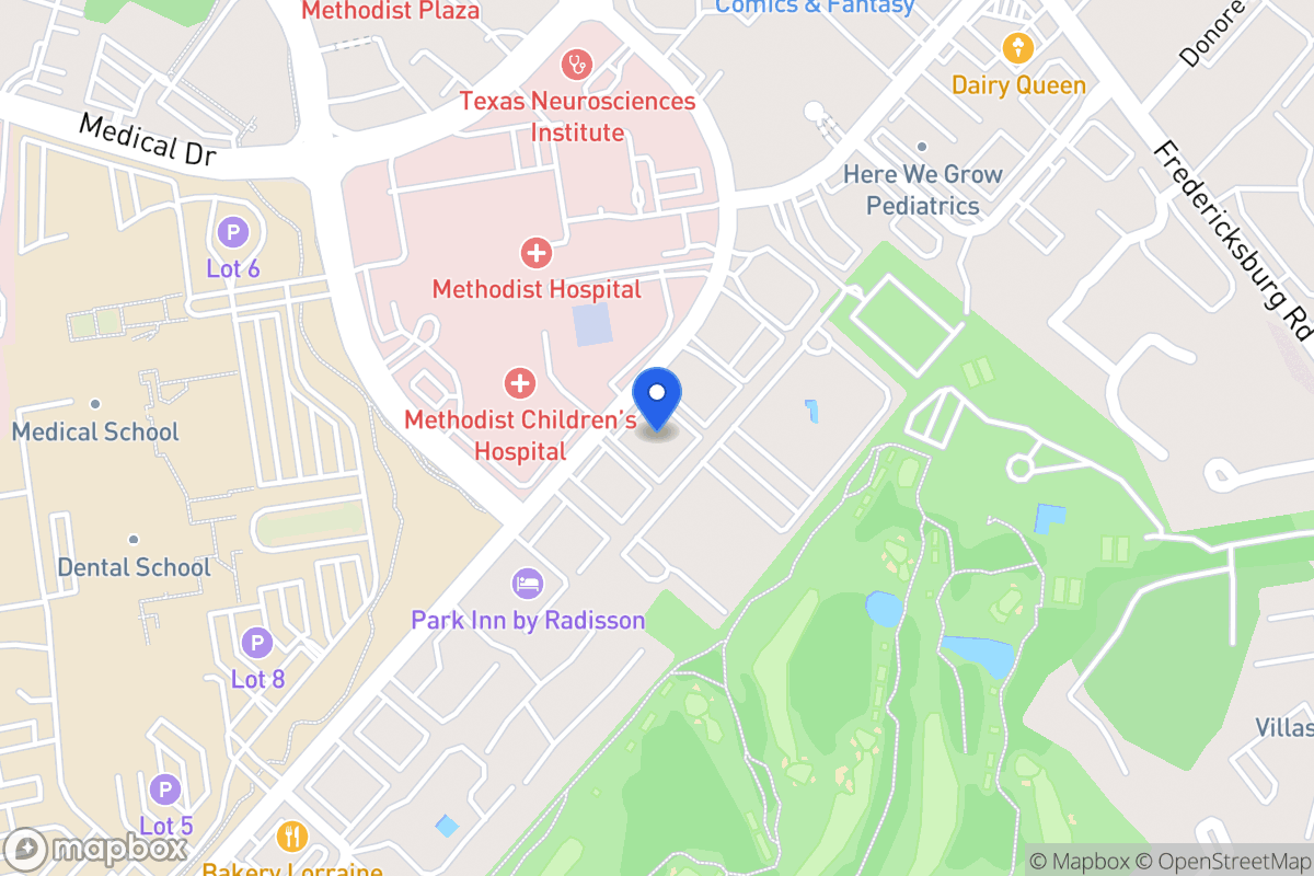 Map of 7602  Louis Pasteur Dr
