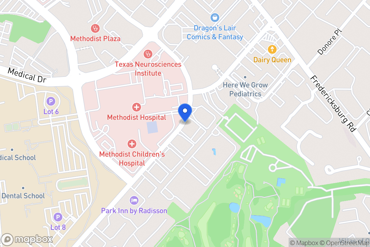 Map of Louis Pasteur Dr