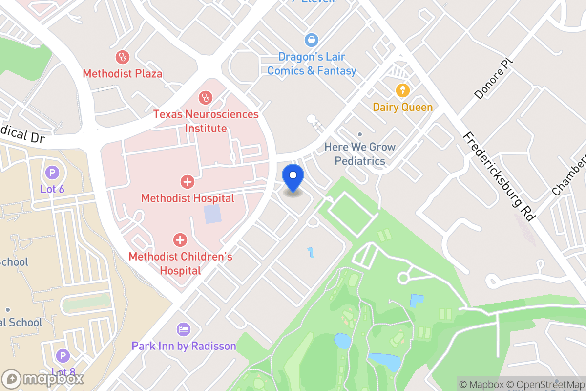 Map of 7702  Louis Pasteur Dr