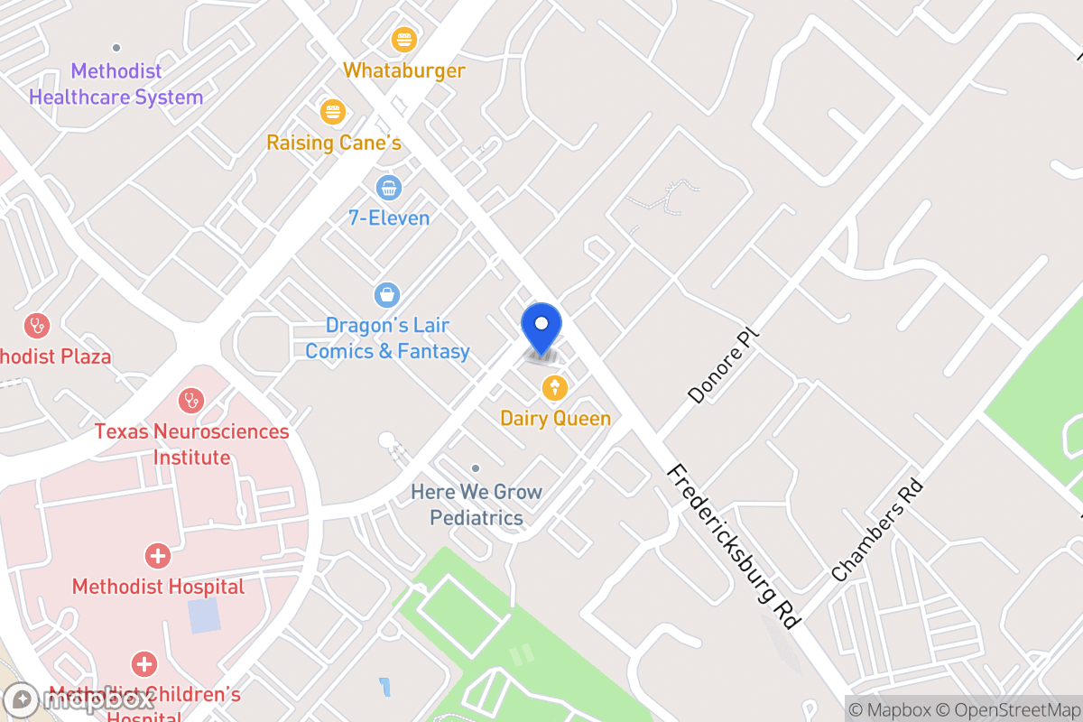 Map of 5643  Fredericksburg Rd