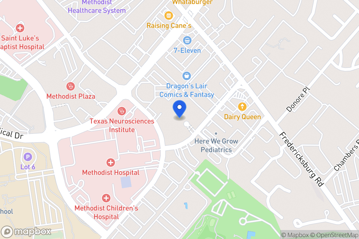 Map of 7733  Louis Pasteur Dr
