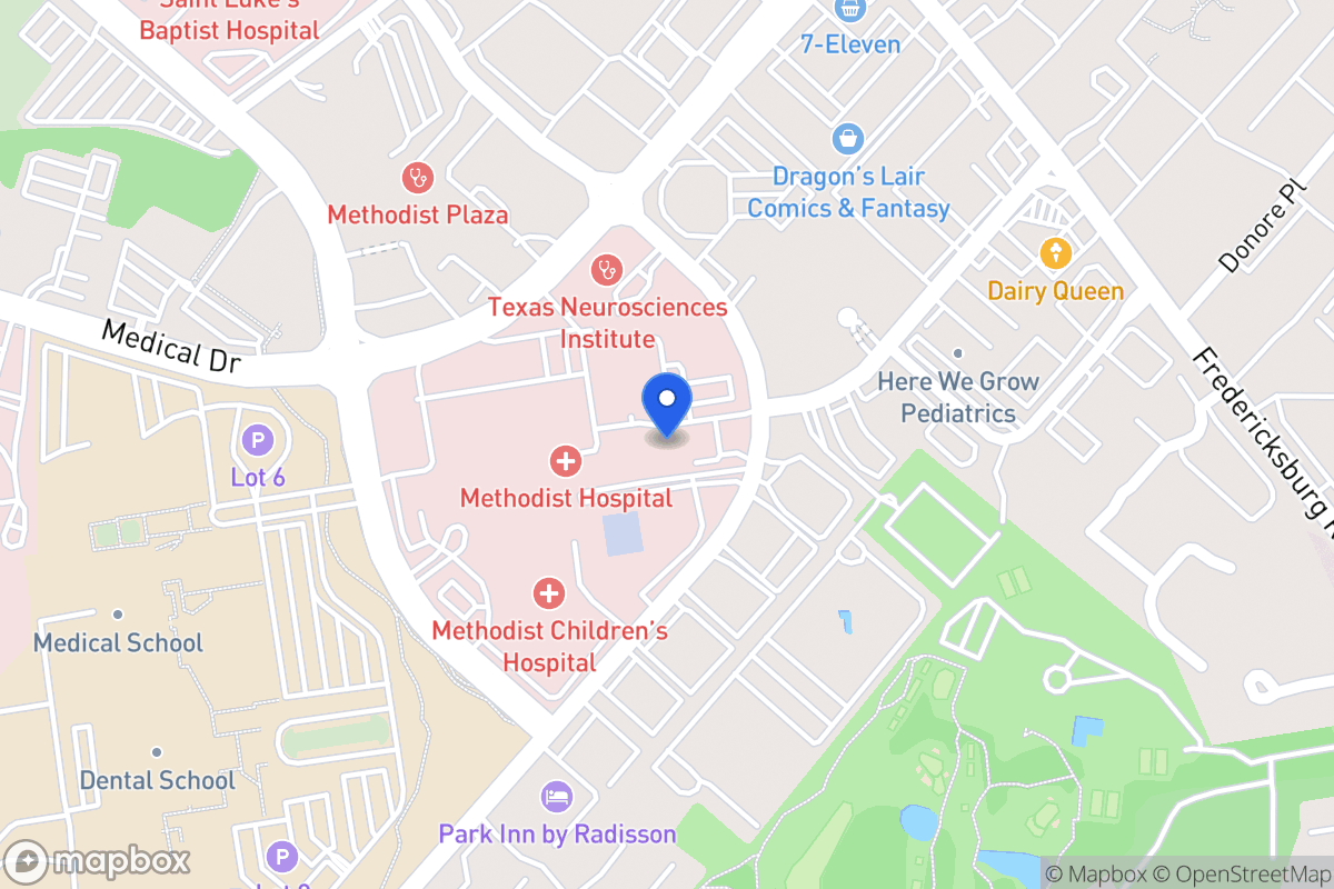 Map of 7711  Louis Pasteur Dr