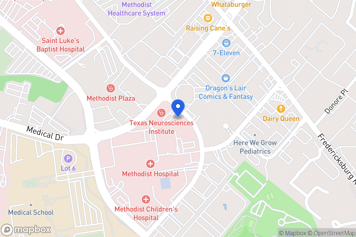 Map of 7707  Ewing Halsell