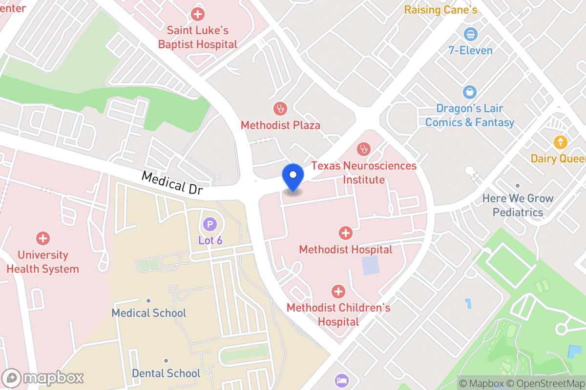 Map of 4458  Medical Dr