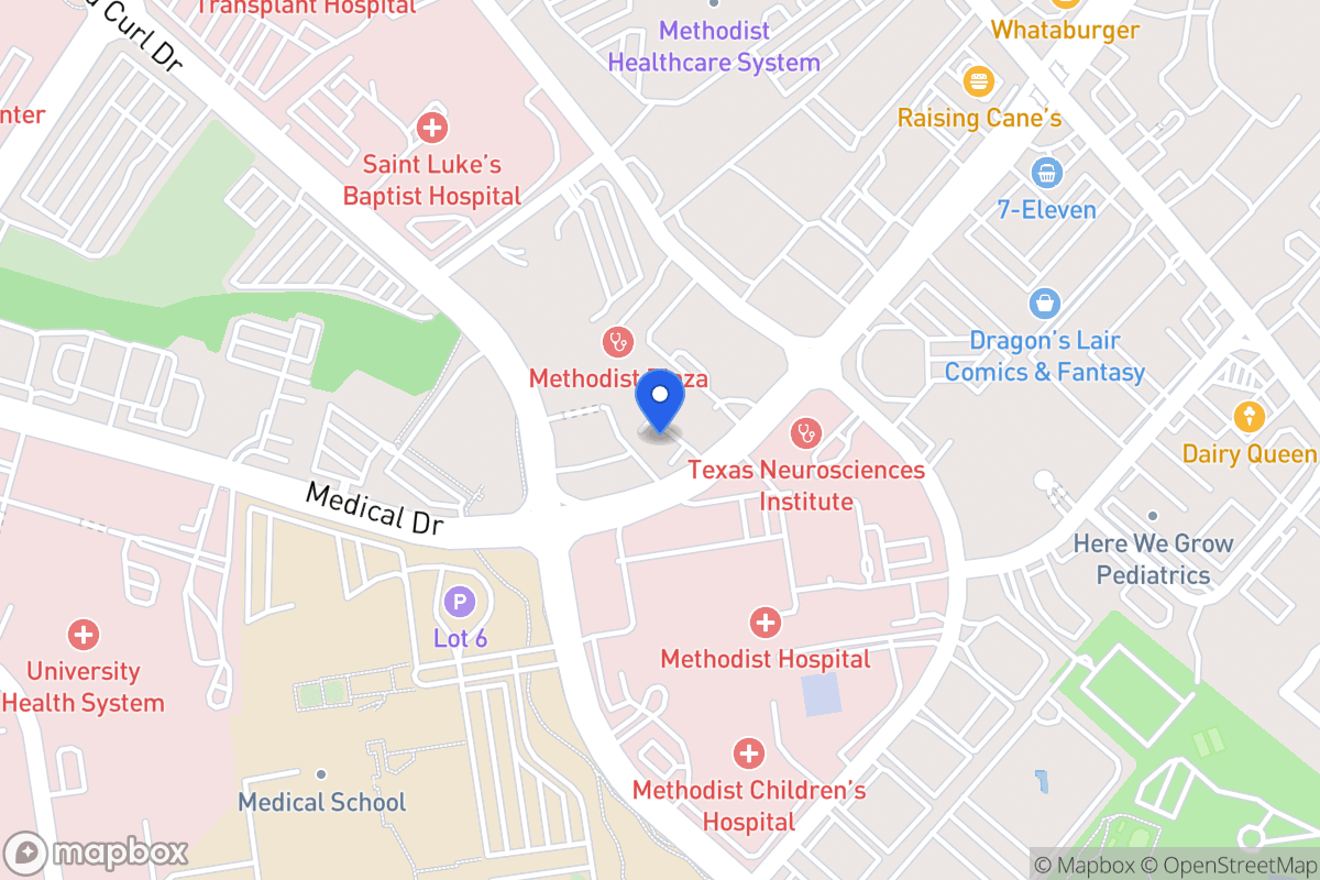 Map of 4455  Medical Dr