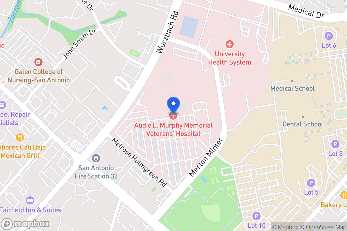 Map of 7400  Merton Minter St