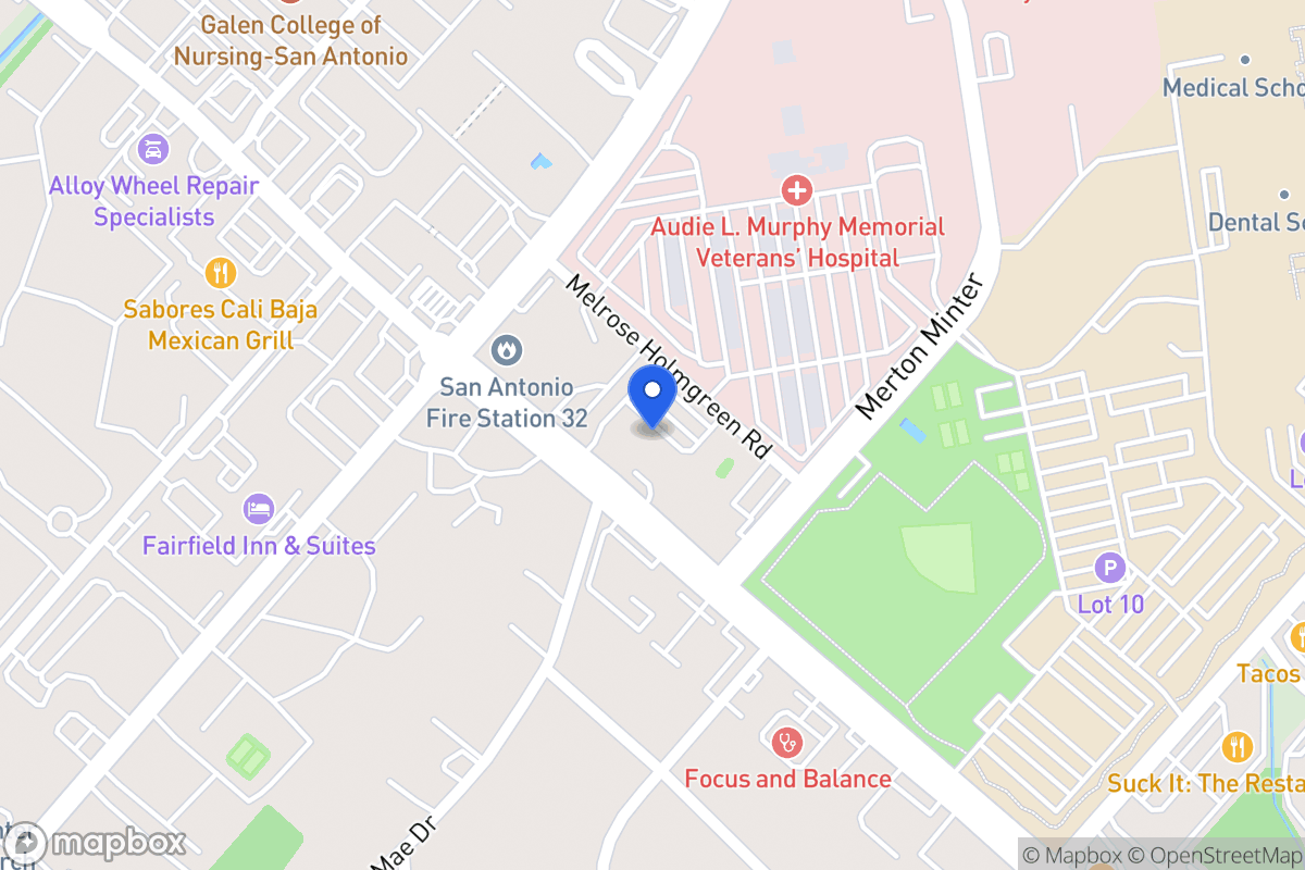 Map of 2203  Babcock Rd