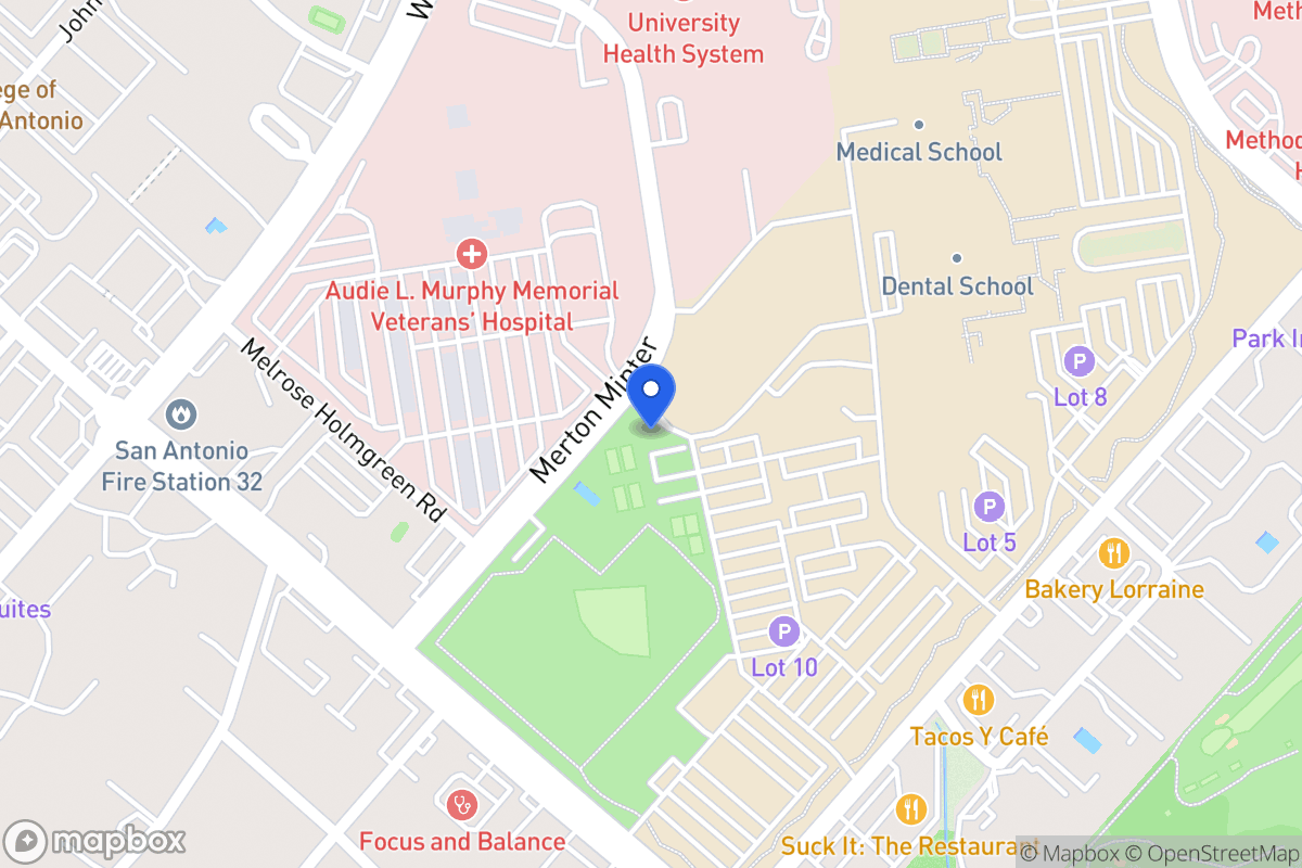 Map of 7431  Merton Minter St