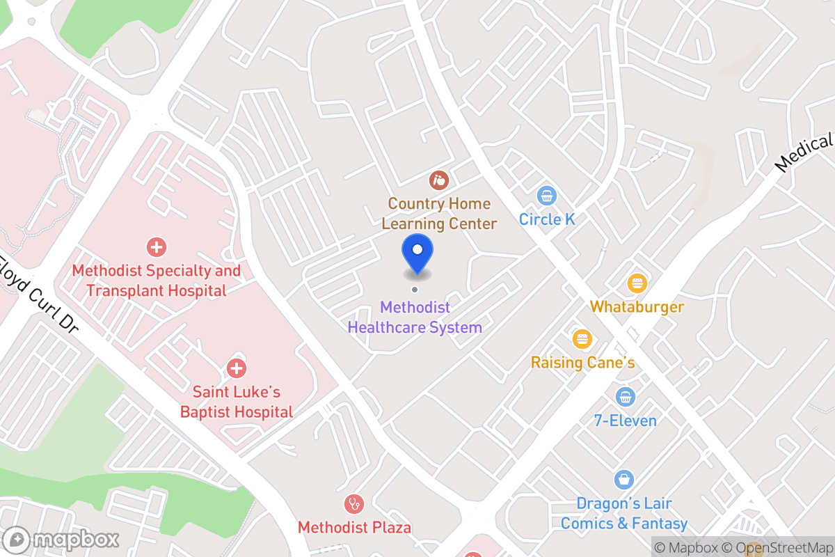 Map of 8109  Fredericksburg Rd