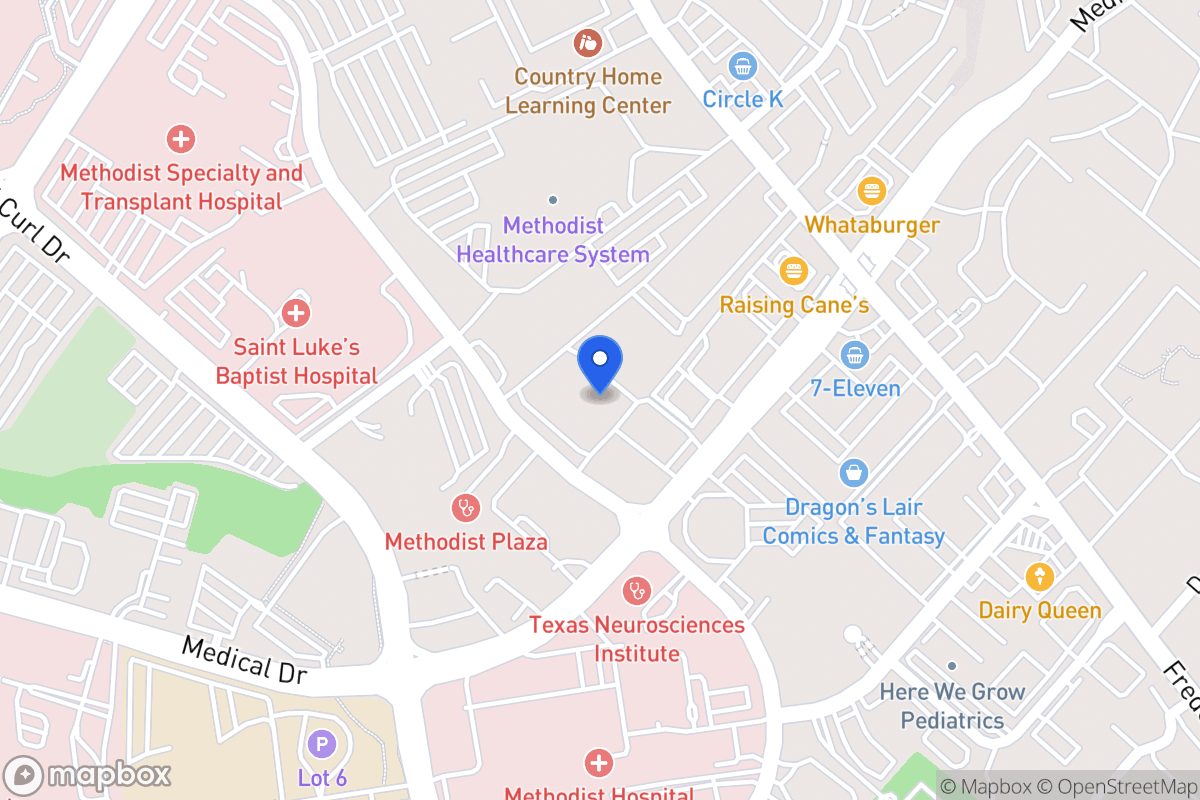 Map of 4383  Medical Dr