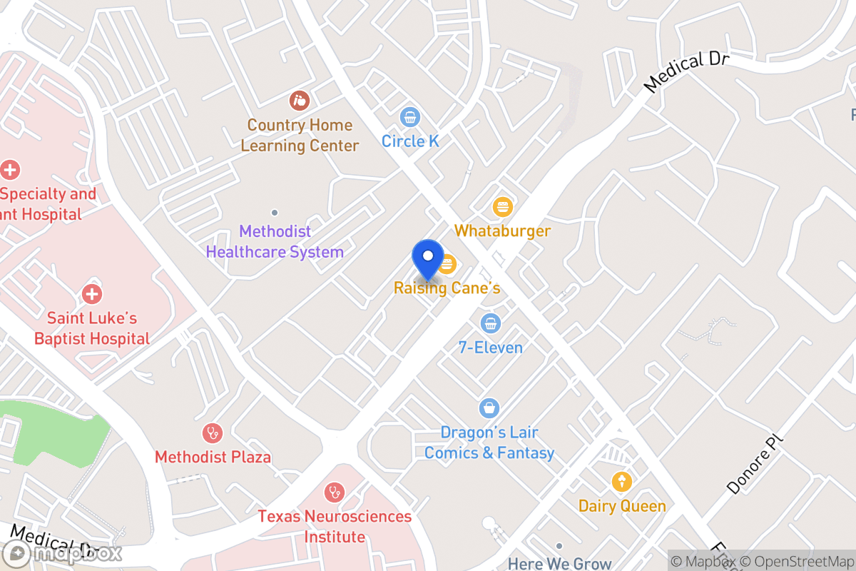 Map of 4323  Medical Dr