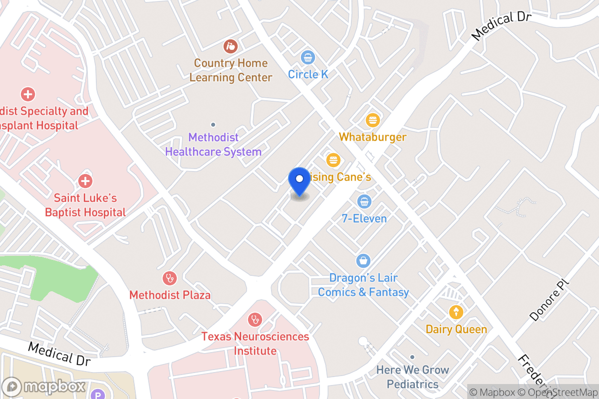 Map of 4331  Medical Dr