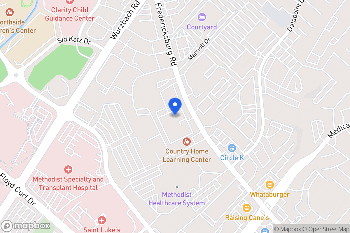 Map of 8269  Fredericksburg Rd