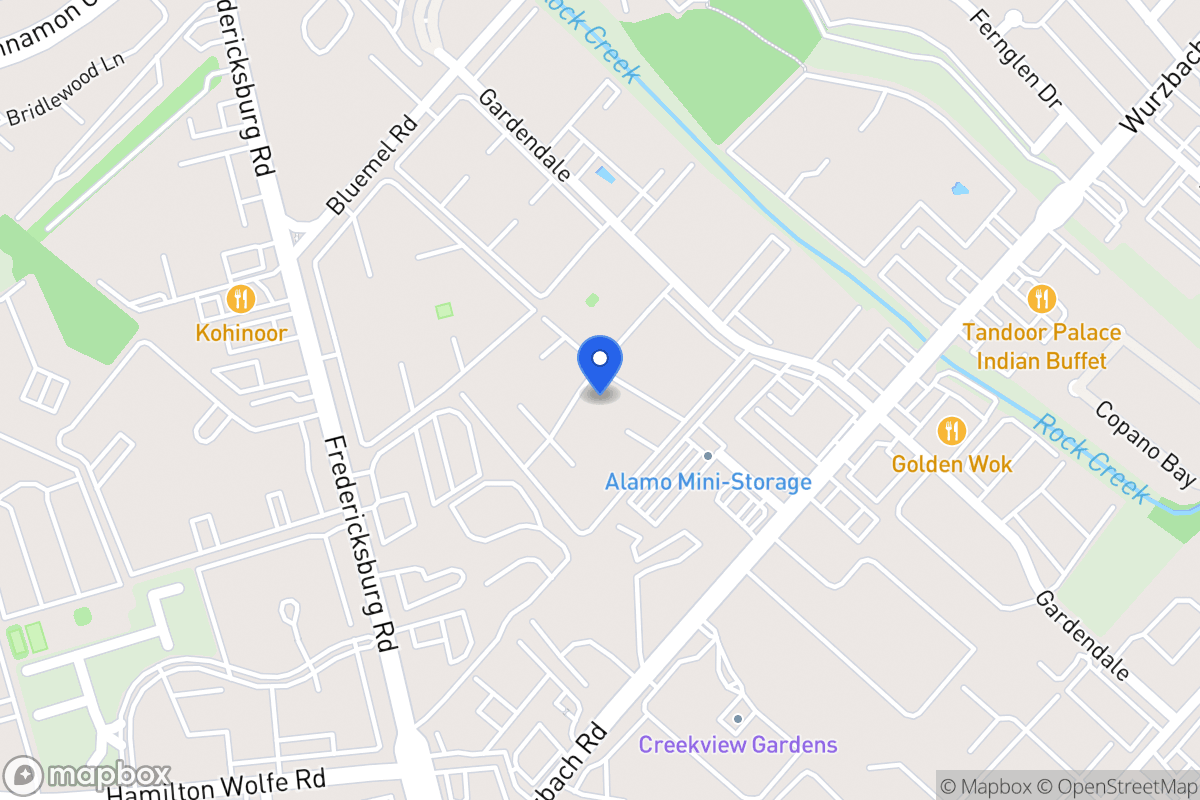 Map of 4515  Gardendale St