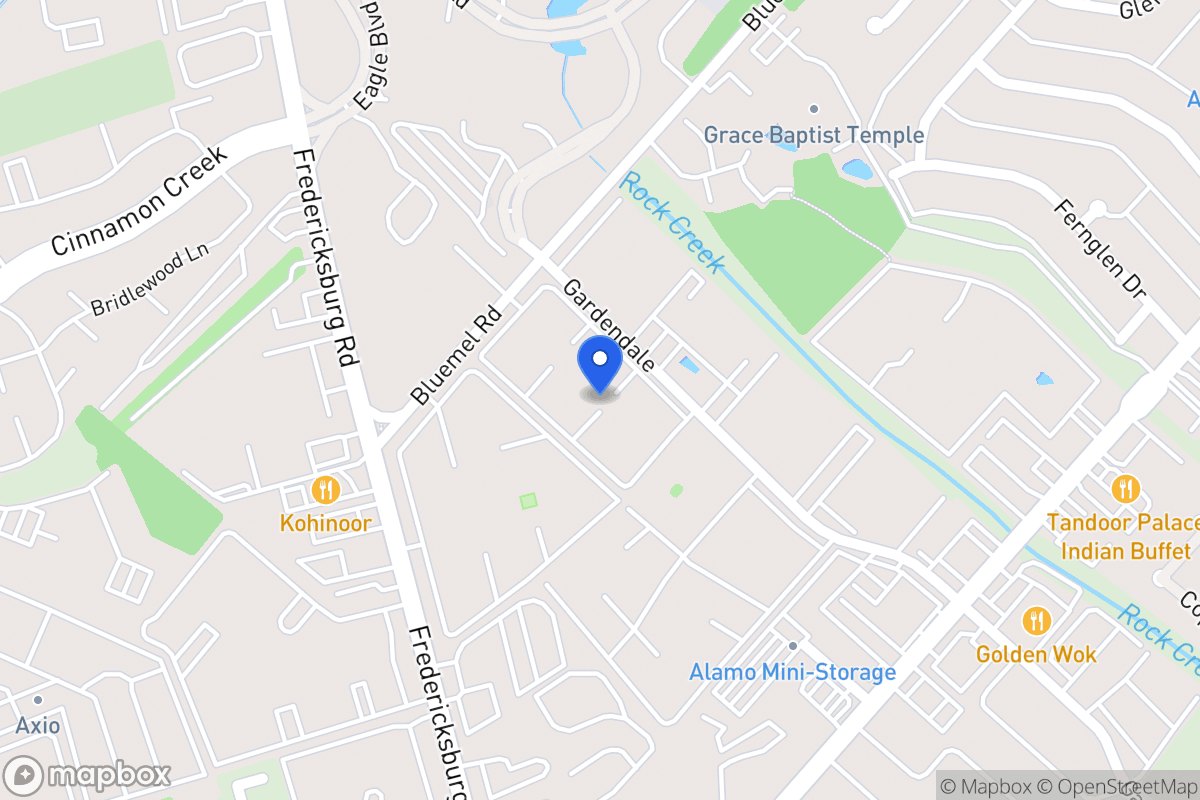 Map of 4615  Gardendale St