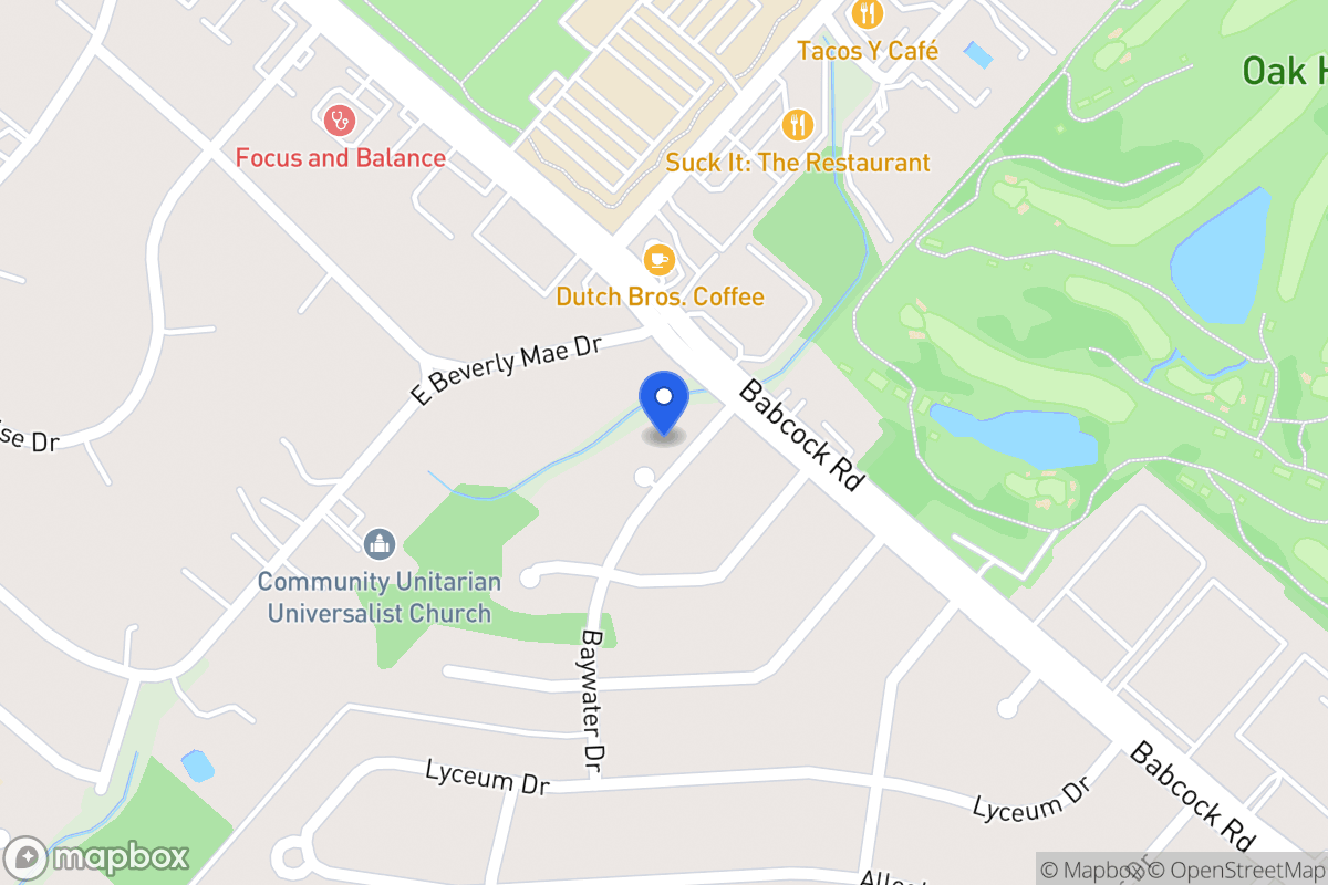 Map of 7019  Baywater Dr
