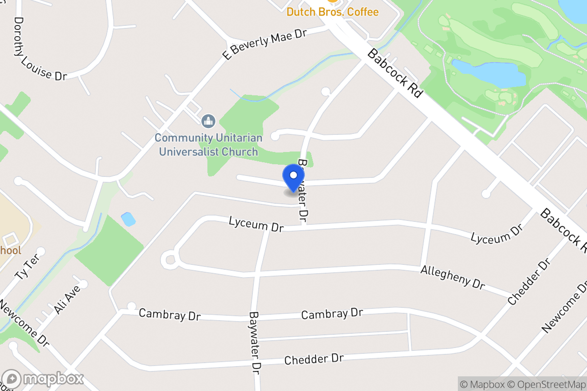 Map of 4702  Duquesne Dr
