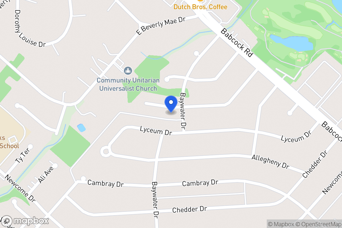 Map of 4706  Duquesne Dr