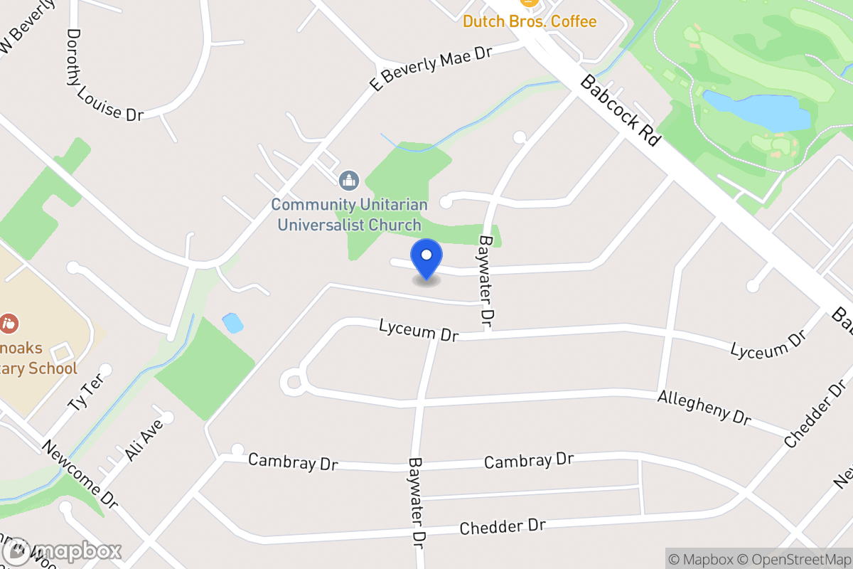 Map of 4714  Duquesne Dr