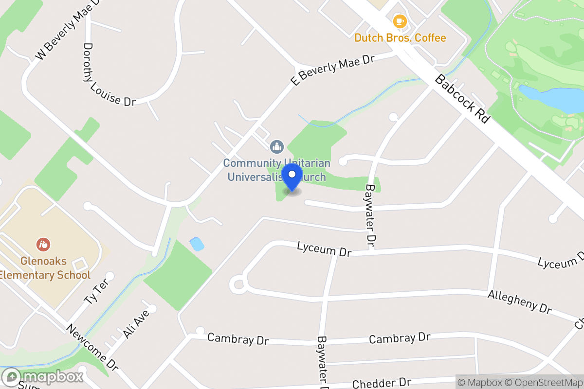 Map of 4727  Duquesne Dr