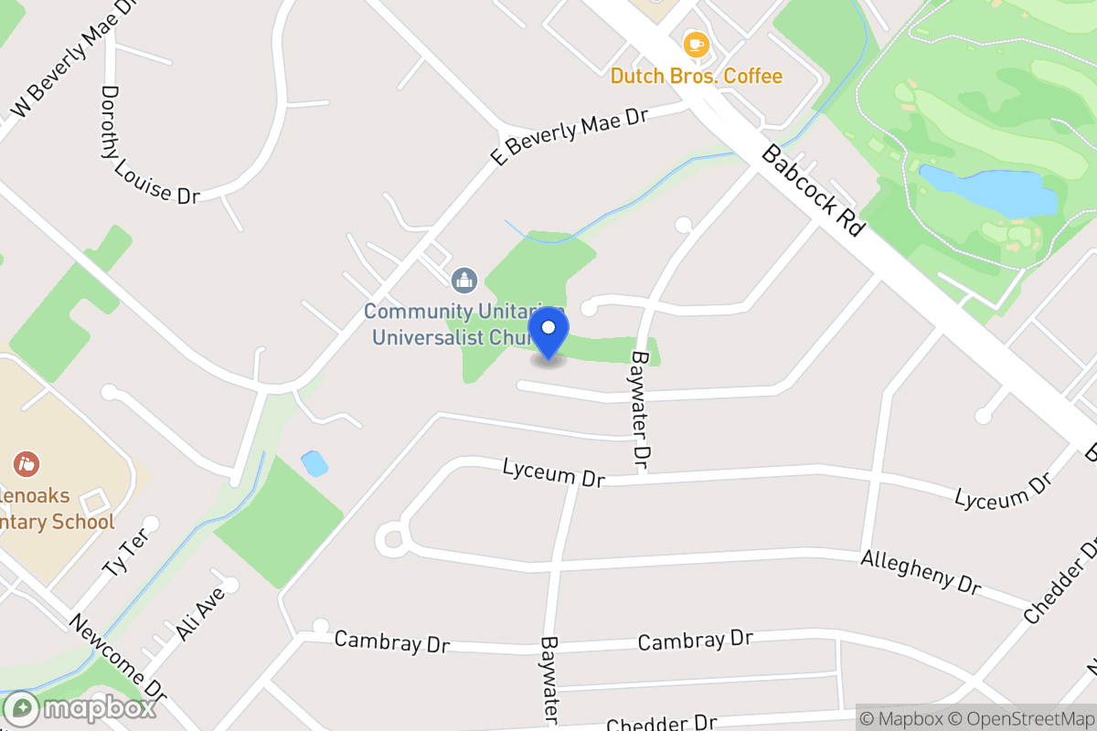 Map of 4719  Duquesne Dr