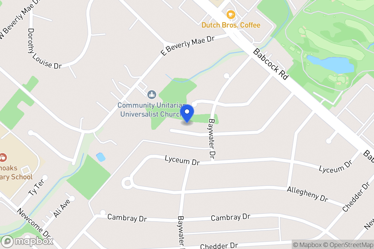 Map of 4715  Duquesne Dr