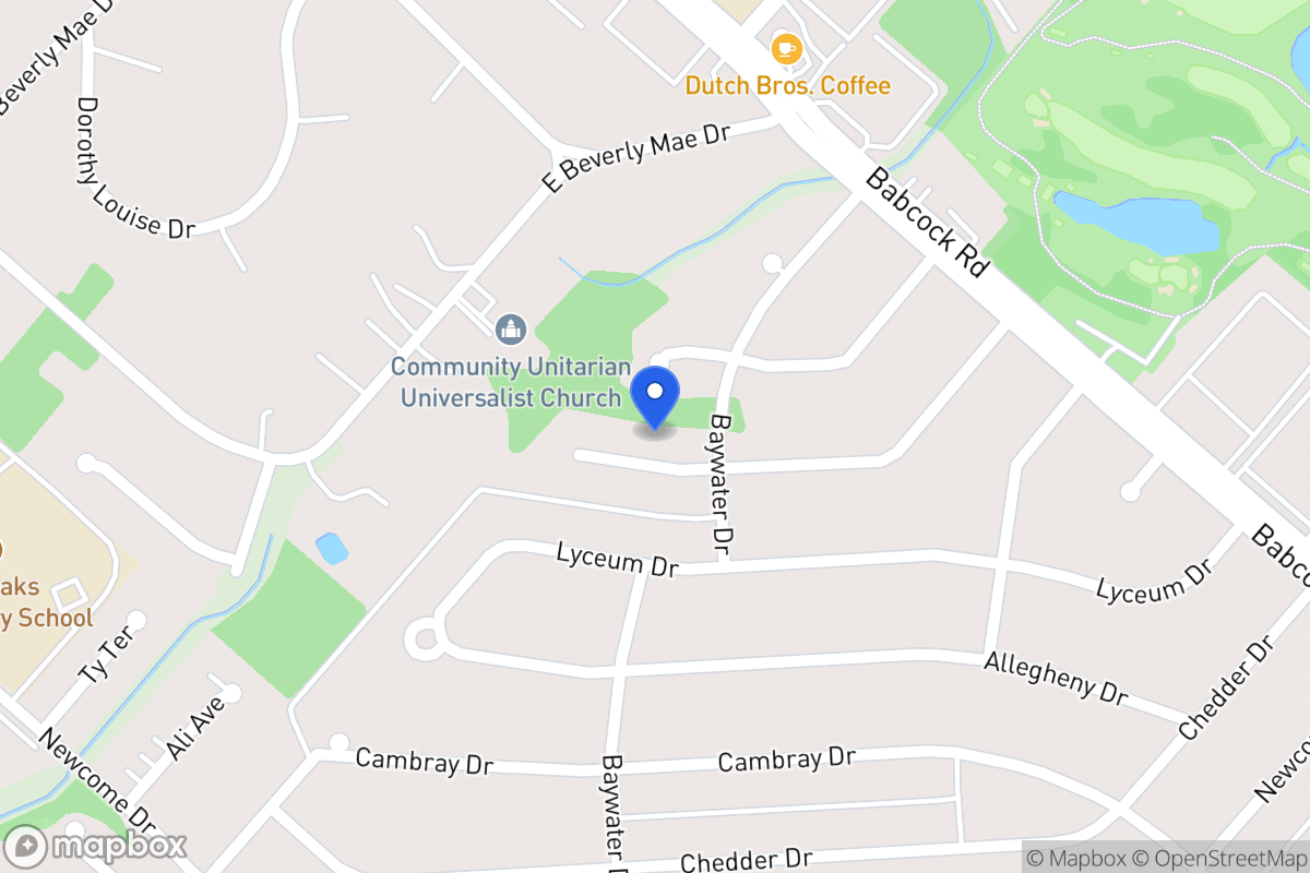 Map of 4711  Duquesne Dr
