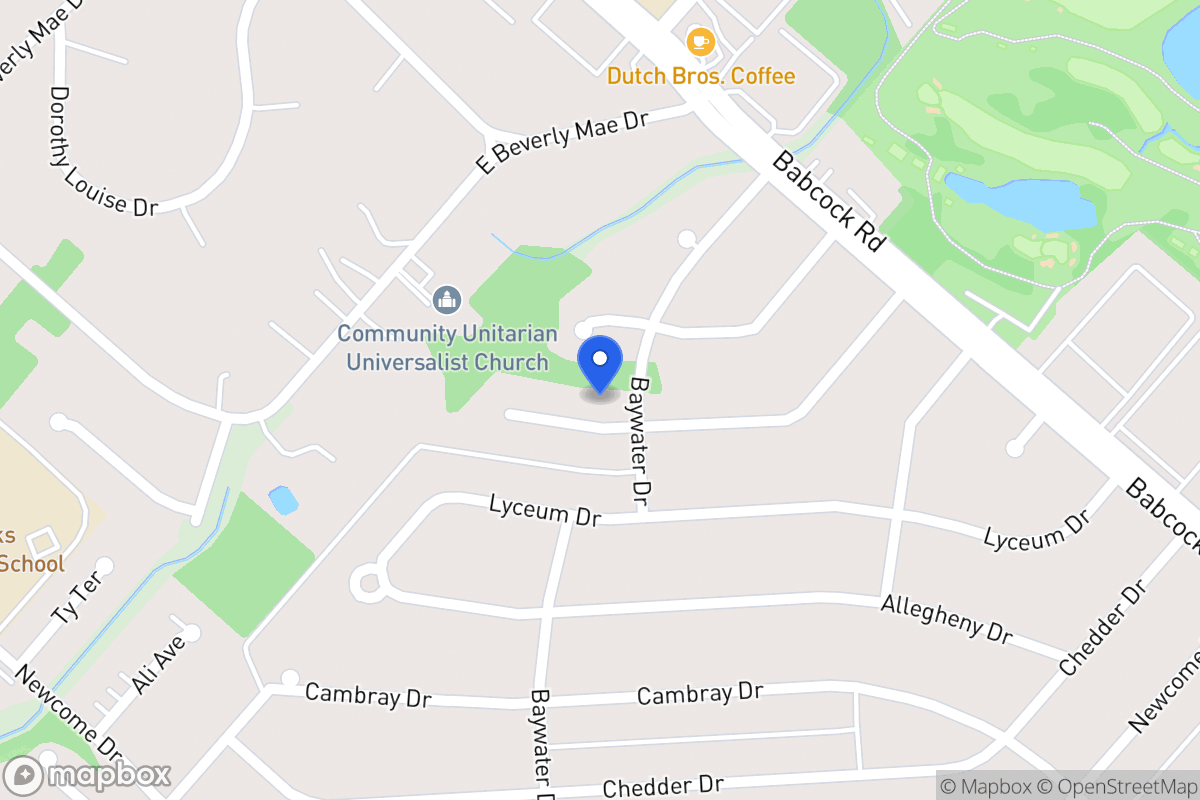 Map of 4707  Duquesne Dr