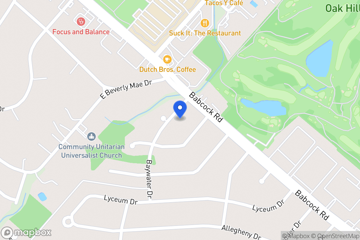 Map of 7018  Baywater Dr
