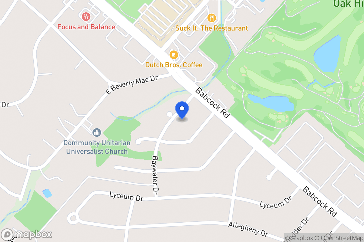 Map of 7014  Baywater Dr
