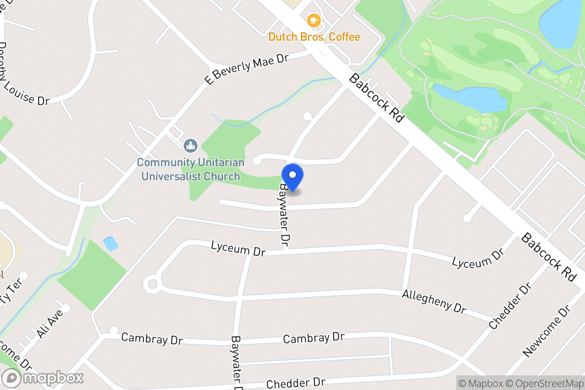 Map of 4627  Duquesne Dr